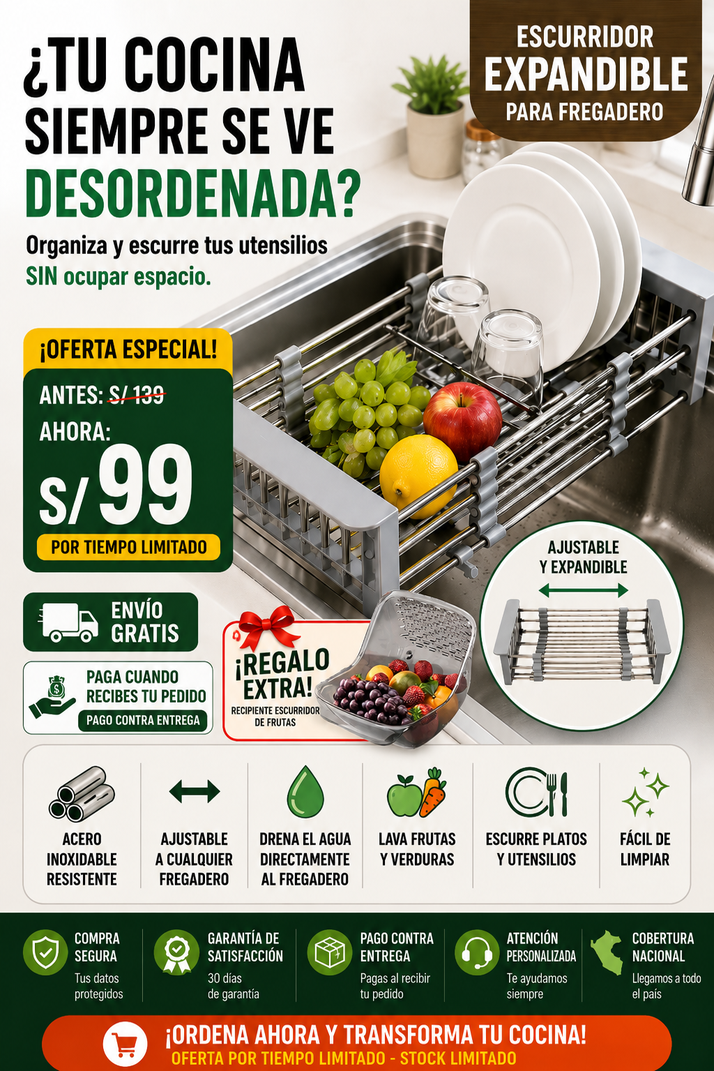 EscurreMax Expandible